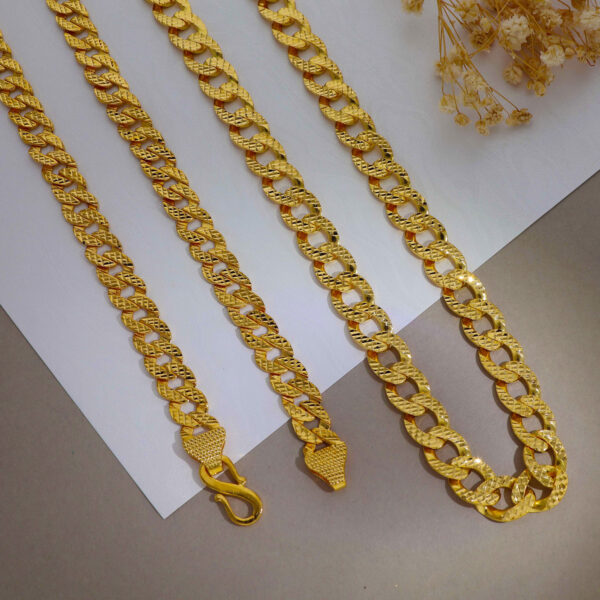 Stylish Cut Gents Gold Chain - Image 5