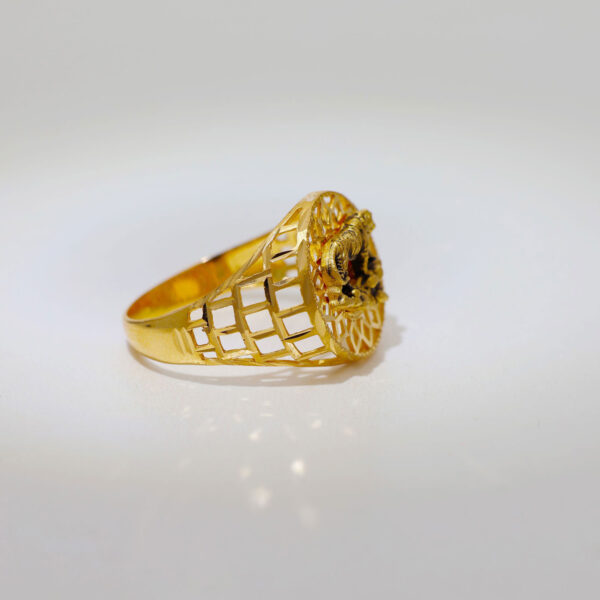 Lion Designer Gents Ring - Image 3