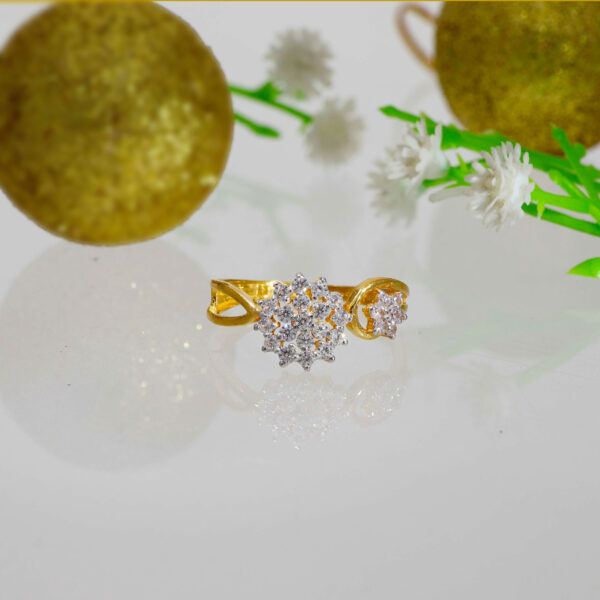 Kiki Fiorella Floral Stone Ring - Image 6