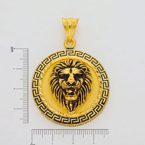 Zig-zag Lion Gents Pendent - Image 7
