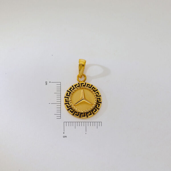 Versace Mercedes Gold Gents Pendant - Image 5