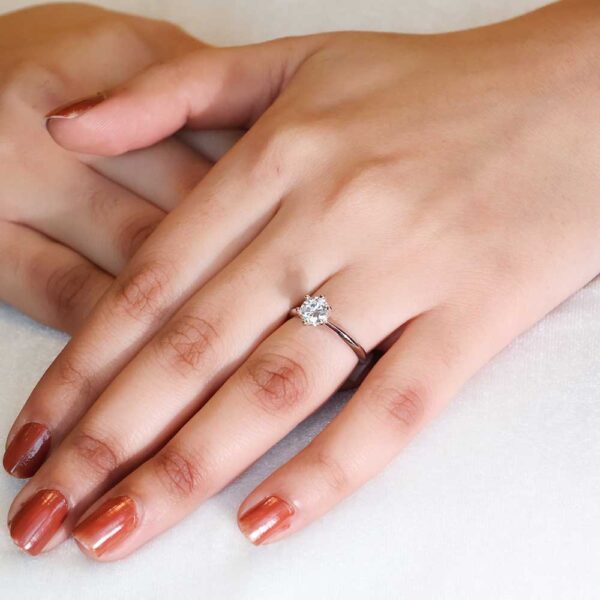 Classic Solitaire Ring - Image 5