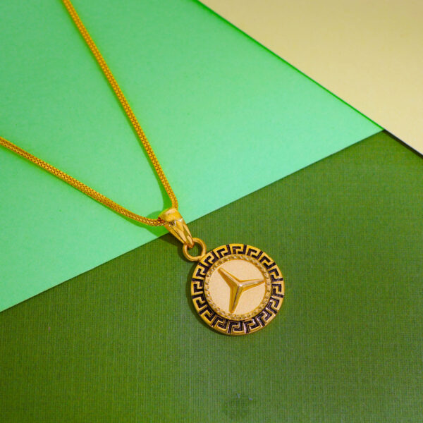 Versace Mercedes Gold Gents Pendant - Image 4