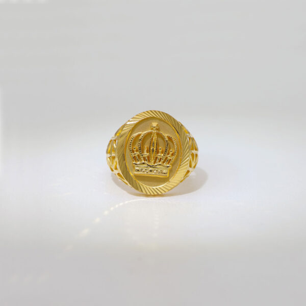 Crown Logo Gents Designer Ring - Image 2