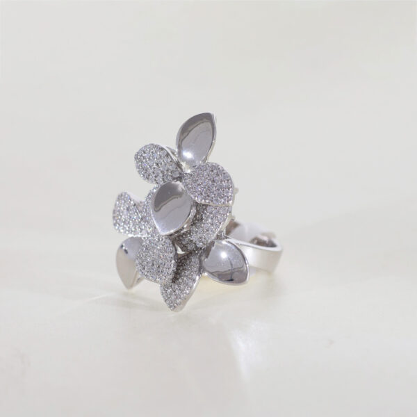 Fluttering Diamond Butterfly Ring - Image 3