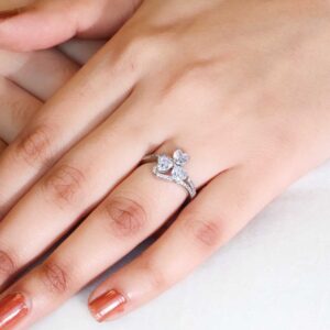 Fancy solitaire ring