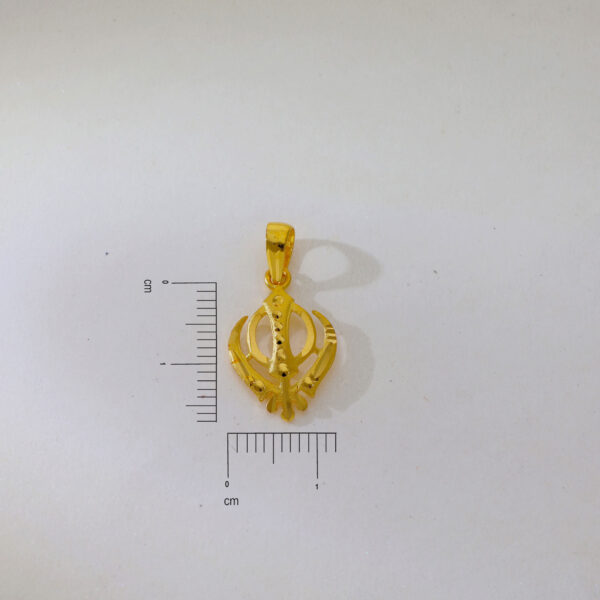 Jewelopia Sikh Khanda Pendant - Image 6