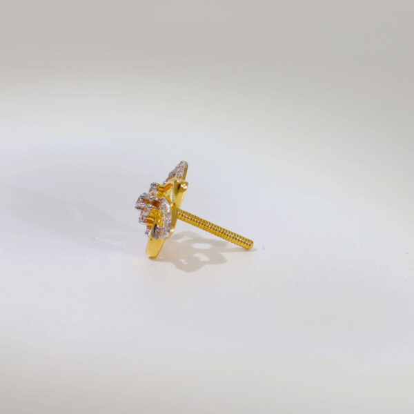 Analia Tulip Stone Stud Earrings - Image 3