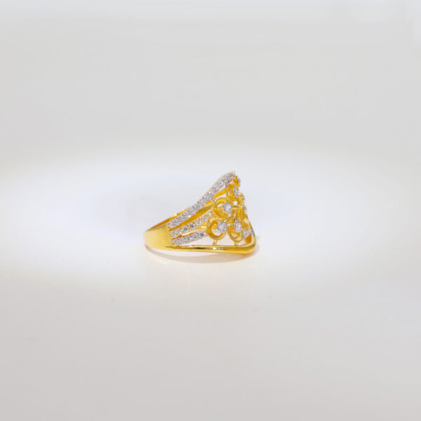 Dalliance Stone Studded Cocktial Ring - Image 3