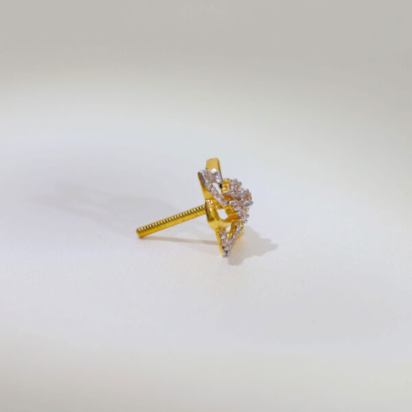 Analia Tulip Stone Stud Earrings - Image 2