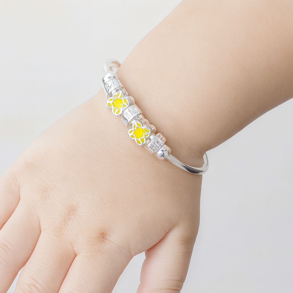 Daisy Blossom Baby Bangles