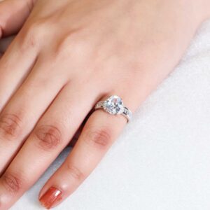 Oval Radiance Ring