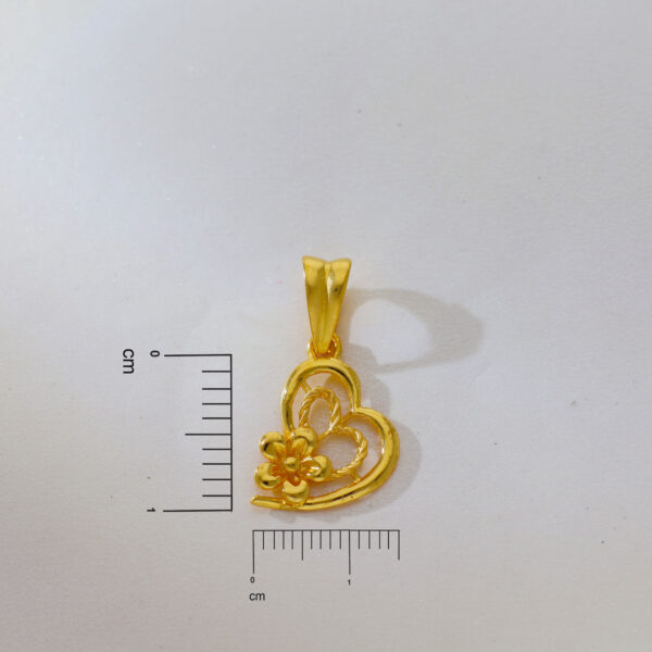 Heart And Rose Ladies Pendant Set - Image 6