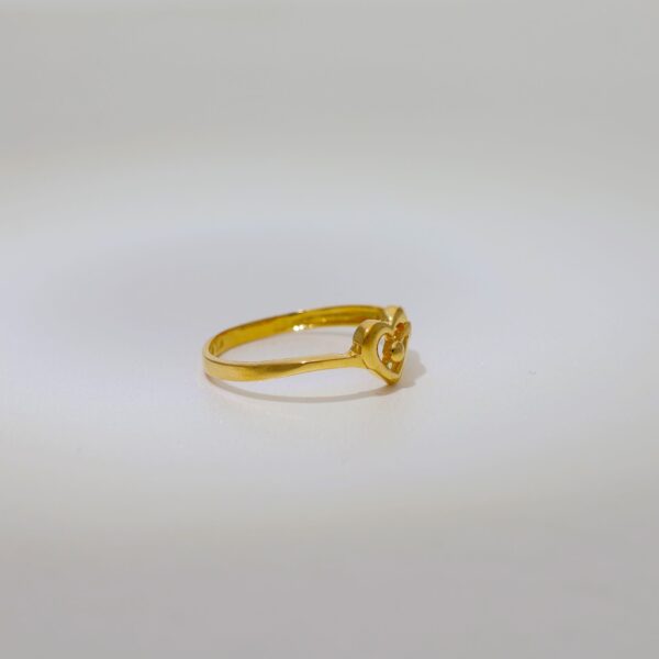 Infinity Heart Ladies Ring - Image 2