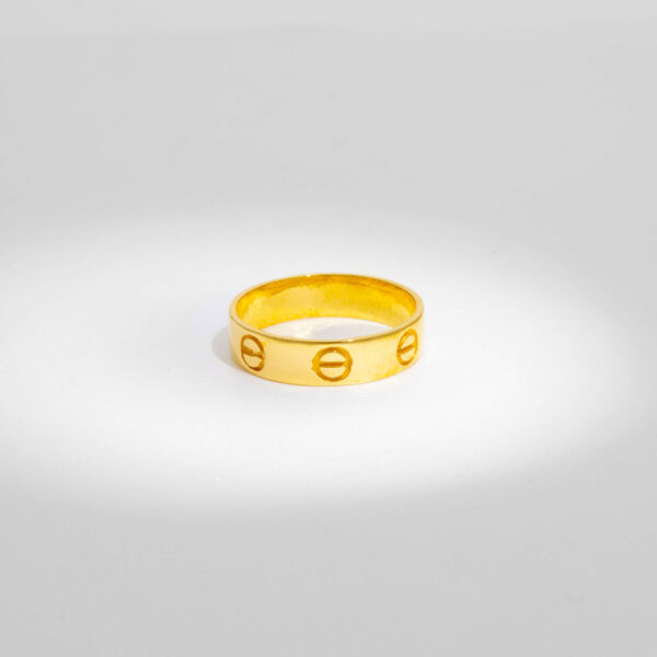 Cartier Yellow Gold Unisex Band - Image 2