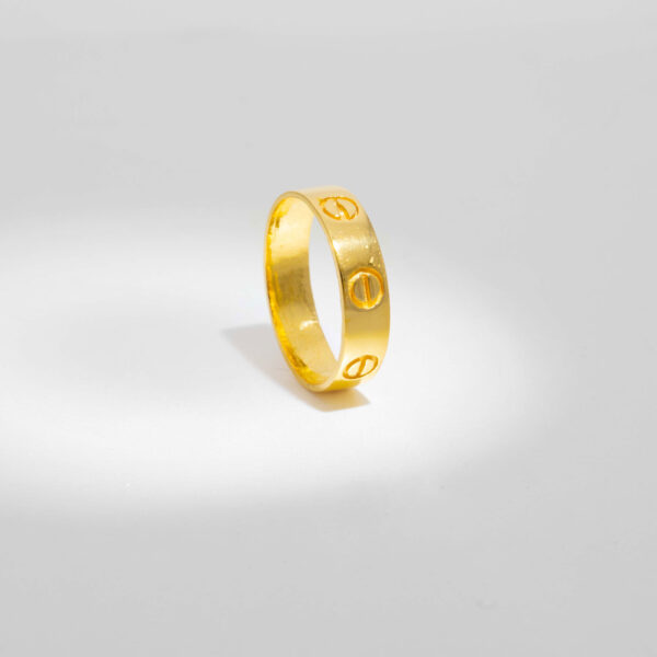 Cartier Yellow Gold Unisex Band - Image 3
