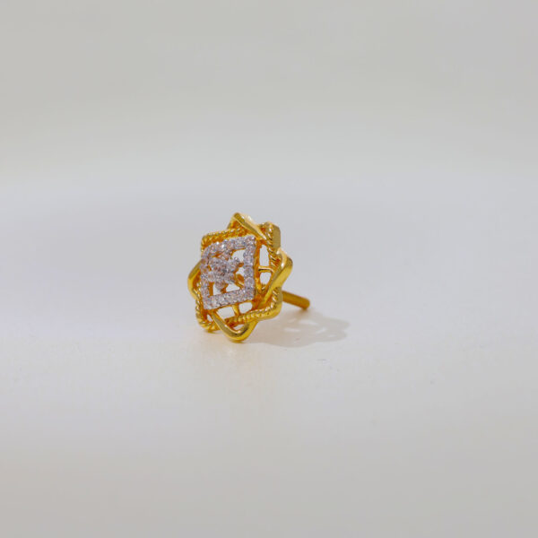 Arte Women Stone Stud Earrings - Image 2