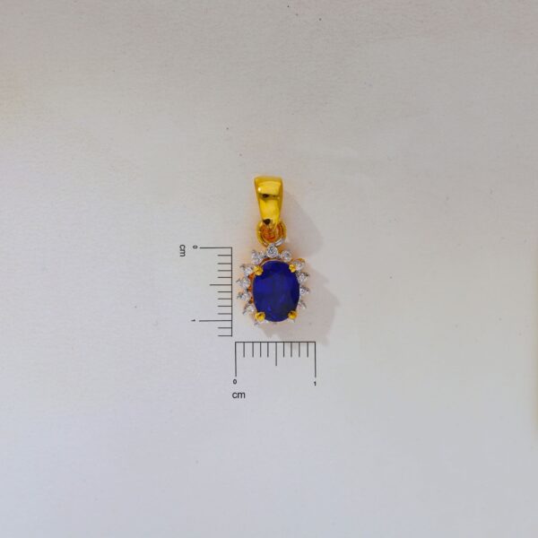Haze Elegance Saphire Ladies Pendent Set - Image 6