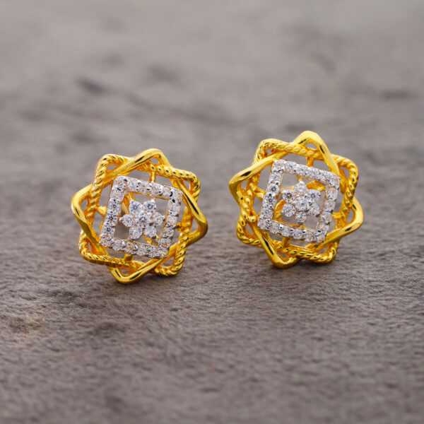 Arte Women Stone Stud Earrings - Image 4