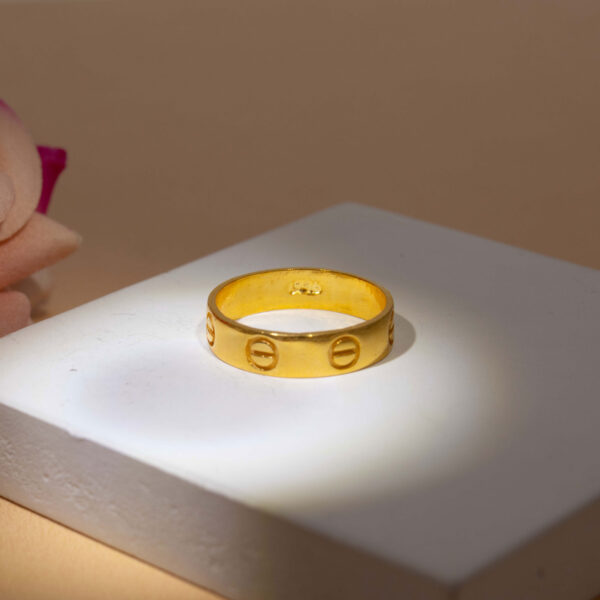 Cartier Yellow Gold Unisex Band - Image 6