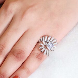 Radial Burst Ring