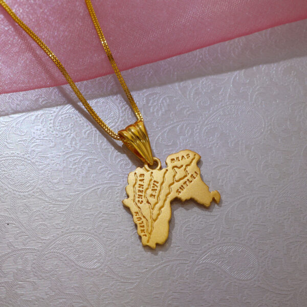 Unique Punjab Five Rivers Pendant - Image 4