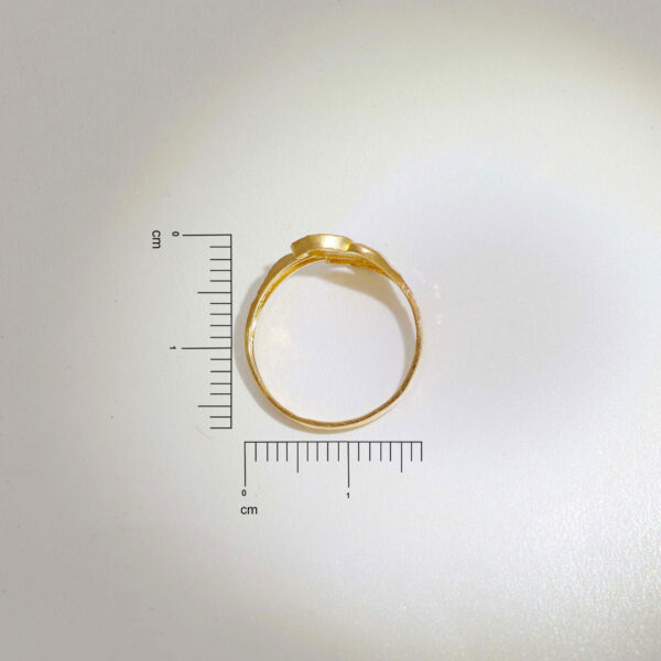 The Aanya Leaf Ladies Ring - Image 6