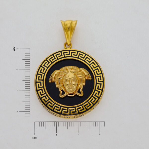 Black Plate Vercase Gents Pendent - Image 6