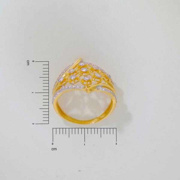 Gold Sparking Embrace Ring - Image 6