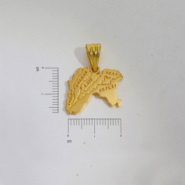 Unique Punjab Five Rivers Pendant - Image 6