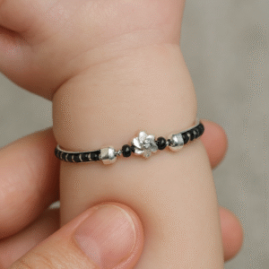 Luxe Onyx Orb bangles