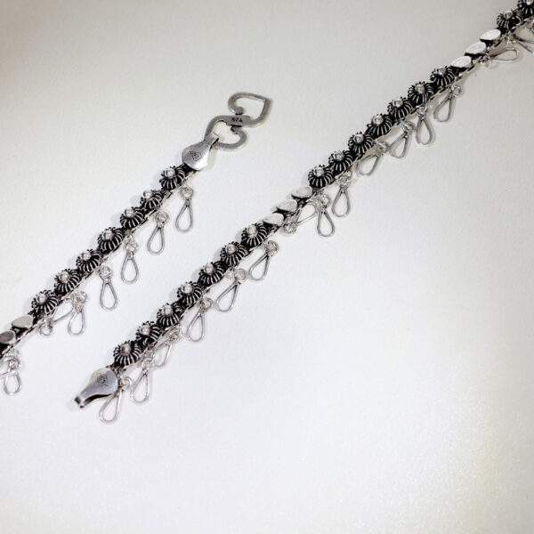Silver Charm Anklet - Image 4