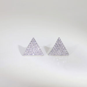 Statement Hoop Earrings with Gemstones