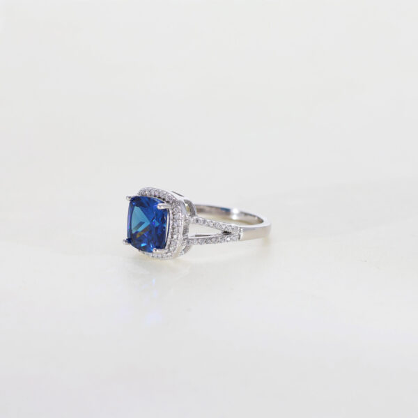 Celestial Blue Sapphire Ring - Image 3