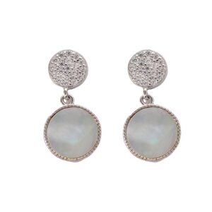 Pearl-Embellished Chandbali Earrings