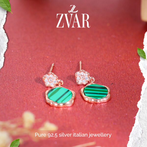 Meenakari Work Earrings - Image 6
