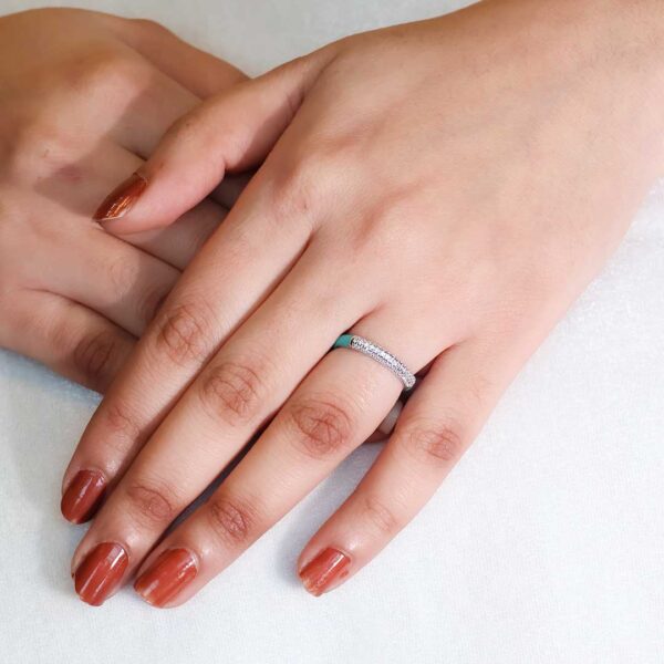 Turquoise Sparkle Band - Image 4
