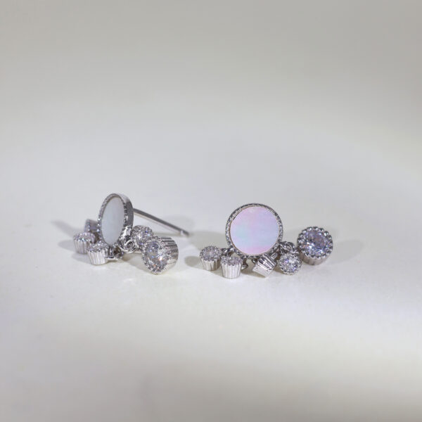 Antique Kundan Polki Earrings - Image 7