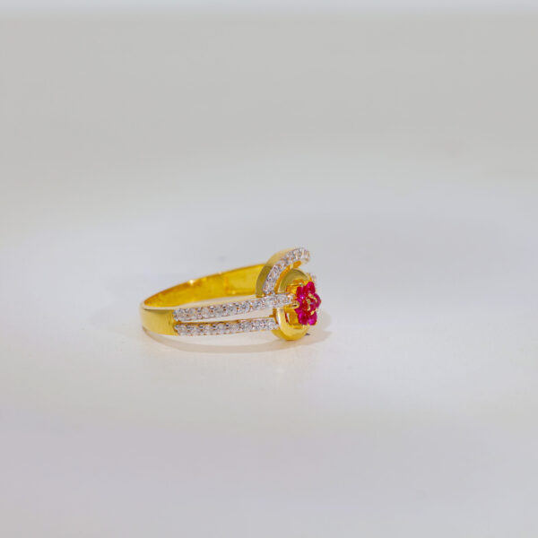 Trine Cluster Stone Ring - Image 2