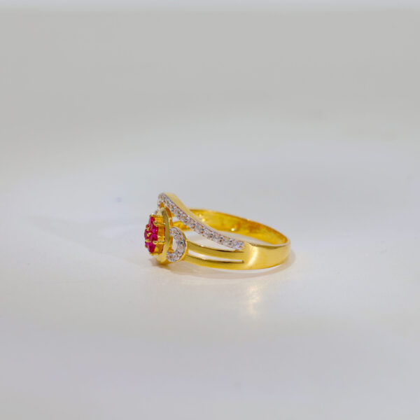 Trine Cluster Stone Ring - Image 3