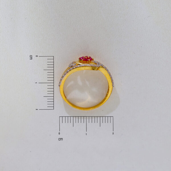 Trine Cluster Stone Ring - Image 5