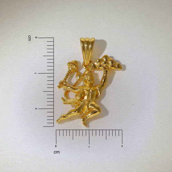The Bajrangbali Pure Gold Pendent - Image 5
