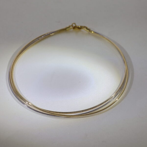 Triple Layered Flexible Anklet - Image 2