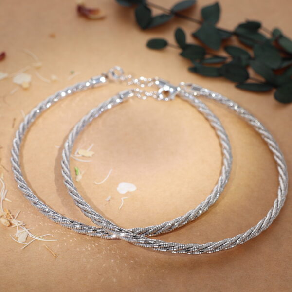 Silver Breeze Anklets - Image 2