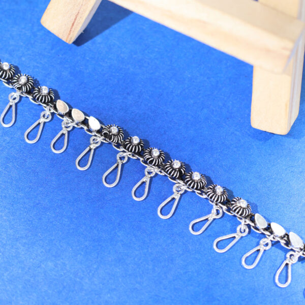Silver Charm Anklet - Image 2