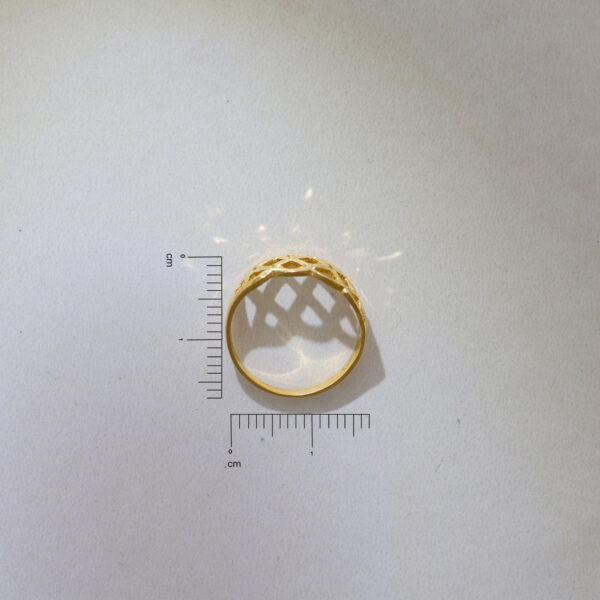 Parallel Criss Cross Ring - Image 6
