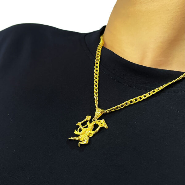 The Bajrangbali Pure Gold Pendent - Image 6