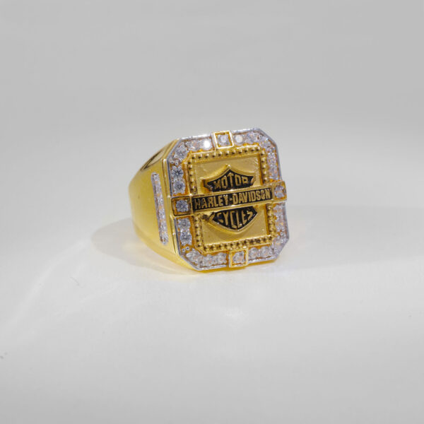 Harley Davidson Gold Ring