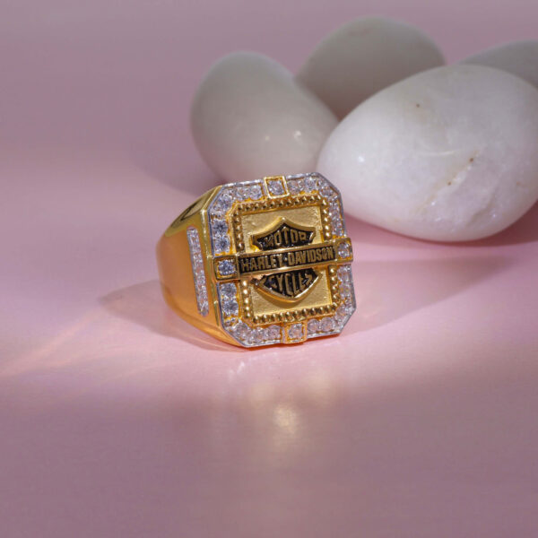 Harley Davidson Gold Ring - Image 5