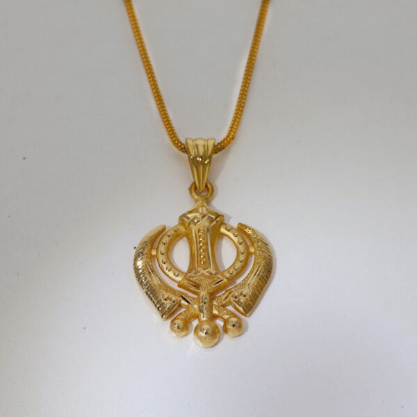 Unique Sikh Khanda Pendant - Image 3
